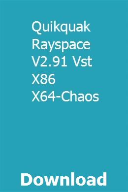 rayspace vst
